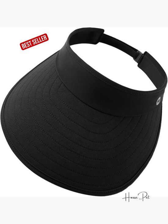 Sun Visor Hat UPF 50+ Wide Brim Adjustable Packable Lightweight Travel main image 5